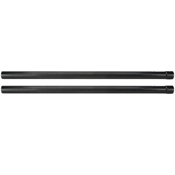Mild Steel 48 Inch Exhaust Tubing, 2-1/2 Inch - 2 PK
