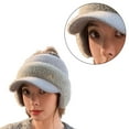 thumbnail image 3 of Prevalent Hat Ear Flaps Handmade Knit Baseball Hat Winter Ear Warmers Ear Covers for Cold Weather, 3 of 8