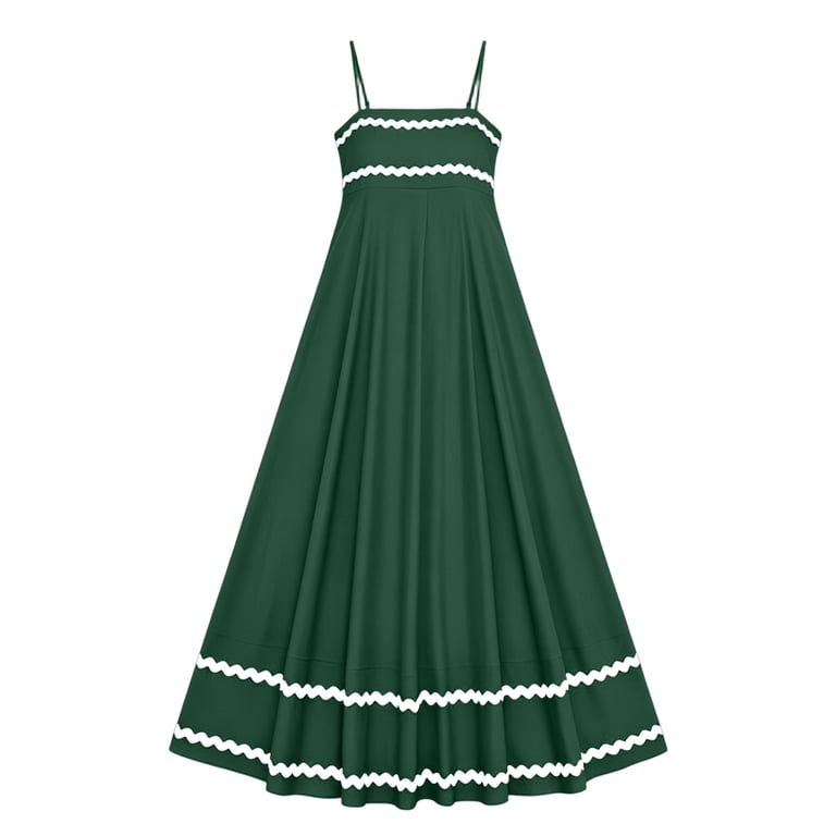 contrast color pleated dress Women's Black Bandeau Contrast Chiffon Pleated Maxi Dress