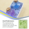 thumbnail image 4 of kurtrusly 1 Pack Lafite Paper Raffia Filler Colorful Shredded Box Packaging Decoration Practical Wedding Party Easter New Year Light green, 4 of 7