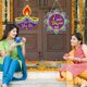 thumbnail image 3 of 30PCS Diwali Festival Ornament Door Hanger Farmhouse Style Diwali Festival Front Door Sign Diwali Festival Decor, 3 of 5
