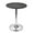 Black, variant on ARTETHYS Bar Chairs Set of 2 PU Leather Barstools Adjustable Height Swivel 360 Degrees Black