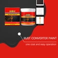 thumbnail image 3 of Metal Rust Removal Paint Set，Effortlessly Dissolve and Prevent Rust，Protective Coating for Automotive Furniture Tools，150g Eco-Friendly Formula，Fast-Acting, Long-Lasting, Non-Toxic Transformer, 3 of 8