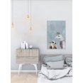thumbnail image 4 of Fashion Power in Blue Floater Framed Painting Print on Canvas, 4 of 6
