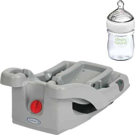 UPC 047406121175 product image for Graco SnugRide Click Connect 30/35 LX Infant Car Seat Base, Silver with Nuk Simp | upcitemdb.com