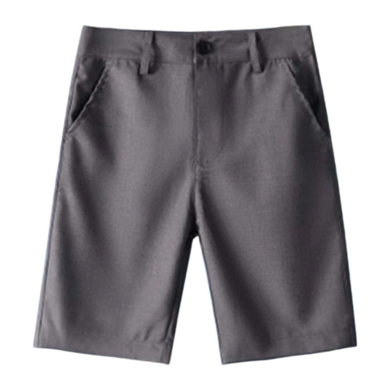slim fit dress slacks Crew Kids Cotton Shorts main image 1