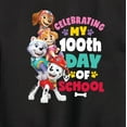 thumbnail image 3 of Paw Patrol - Celebrating 100Th Day Of School - Toddler & Youth Crewneck Fleece Sweatshirt, 3 of 6