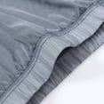 thumbnail image 4 of TANBOM Men's See Through Mesh Long Pants Lightweight Breathable Comfortable Grey XL, 4 of 6