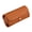 Brown, variant on Travel Makeup Brush Bag Roll Up Makeup Brush Organizer 12 Slots Makeup Brush Case with Zipper Pocket for Cosmetic Essentials Makeup Brushes