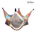 thumbnail image 3 of Billuyoard Hamaca para ratas, cama colgante de Material Premium, colores surtidos, suministros para mascotas de lana para hámster, ardilla, estrella de Type3 NO3, 3 of 6