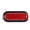 1x Red Kit, variant on 6"Oval 24 LED Trailer Stop Turn Tail Reverse Parking Indicator Lights 2x White