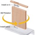 thumbnail image 4 of Bisagras de puerta de armario de acero inoxidable, puerta giratoria de 360 ​​grados para puerta de edificio pivotante TUNC Sencillez, 4 of 5