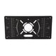thumbnail image 5 of Placa de enrutador de aleación de aluminio, placa de inserción de mesa, máquina de recorte Universal, tablero abatible, negro, 5 of 5