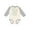 Natural and Heather, variant on Lola's Lil' Peanut Boys or Girls Long Sleeve Baby Bodysuit