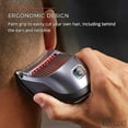 thumbnail image 2 of Cortadora De Cabello Recargable Inalámbrica Para Hombre, IPX7 Impermeable, Máquina De Corte Para Cabello, Barba Y Cuerpo Con 9 Peines Guía Y Carga USB,With box, 2 of 9