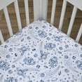 thumbnail image 2 of Sábana para cuna Disney Toy Story Outta This World, azul y blanca, 2 of 4