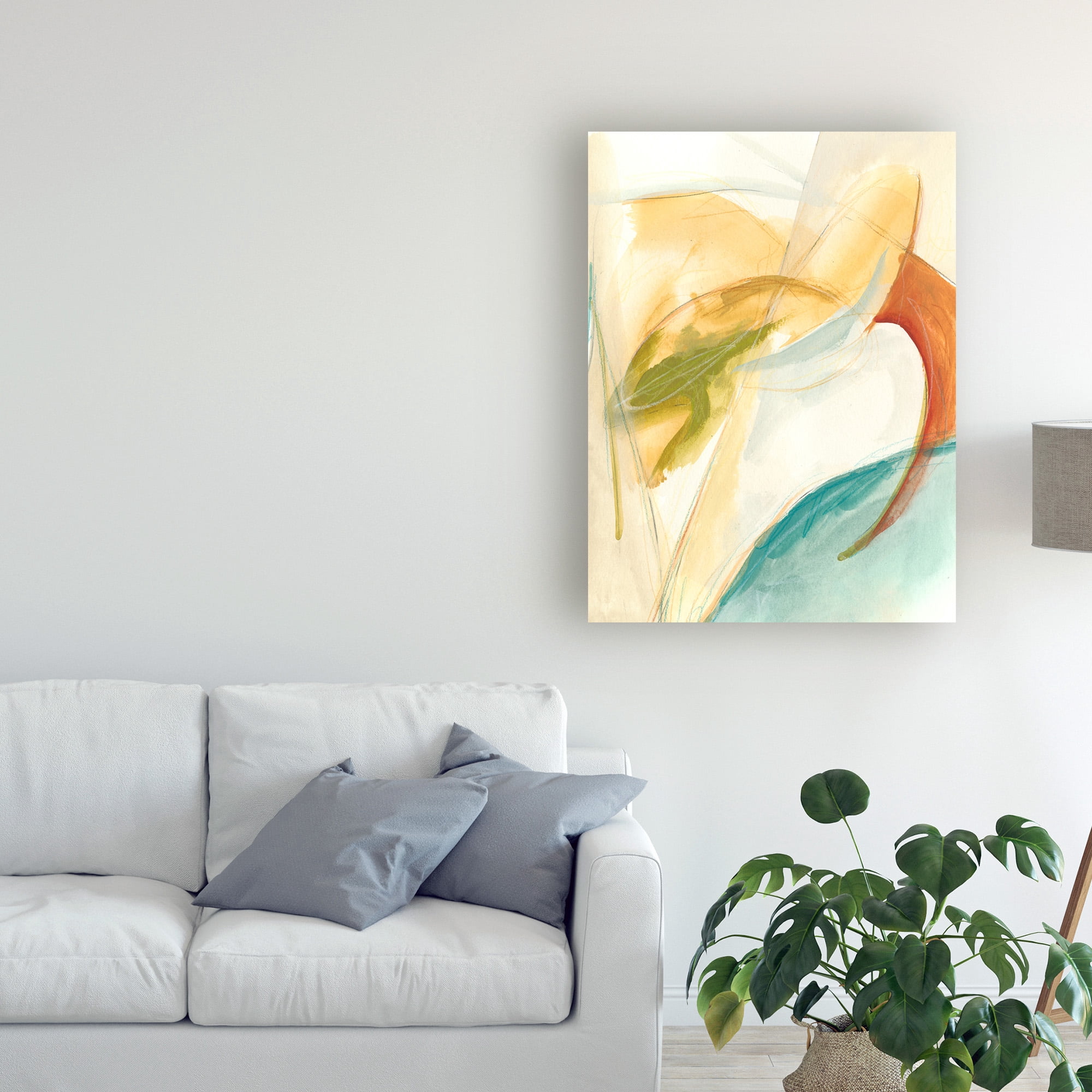 Trademark Fine Art 'Vertigo II' Canvas Art by June Erica Vess