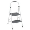 thumbnail image 1 of COSCO 1 Step Non-Folding Steel Step Stool with 7ft 3in Max Reach (Platinum & Black color, Steel), 1 of 5