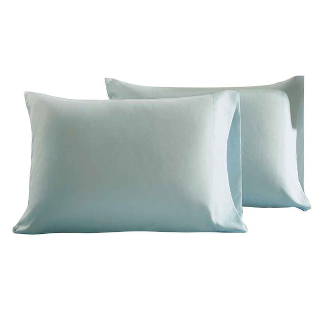 Funda de almohada tipo sobre de 2 uds., Funda de almohada rectangular de poliéster sólido para dormitorio, funda protectora de almohada de oficina en casa Scienceny JJ13690-10