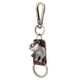 thumbnail image 4 of 2 llaveros con forma de elefante, llavero de coche de piel de vaca de Metal, colgante de cuero Retro, regalos marrón, 4 of 14
