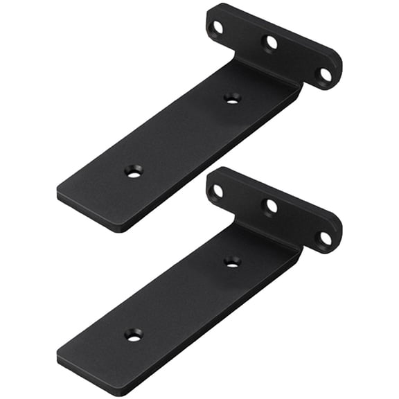 Shelf Bracket 2 Pcs Brackets Heavy Duty Invisible Thedropstore Cold Rolled Steel