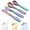 Rainbow, variant on ReaNea Toddler Utensils Stainless Steel Kids Silverware Set Toddler Forks, Baby Spoons and Knife 4 Pieces