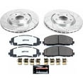 thumbnail image 3 of PowerStop Front Z36 Truck & Tow Carbon-Fiber Ceramic Brake Pad and Drilled and Slotted Rotor Kit Fits: CHRYSLER DODGE VOLKSWAGEN Select Models K5959-36, 3 of 9
