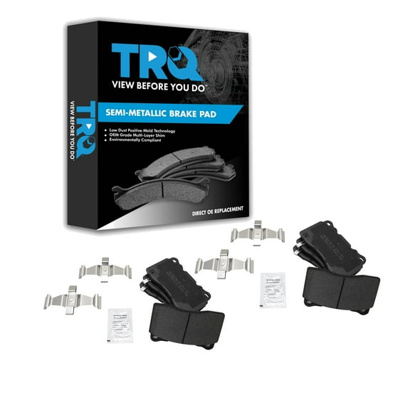 TRQ Direct Fit Brake Pads BFA20431 Fits Select 2005-2006 Ford GT