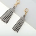 thumbnail image 5 of Unique Bargains Stylish Tassels Shoelace Charms for Footwear Customization Light Gray, 5 of 5