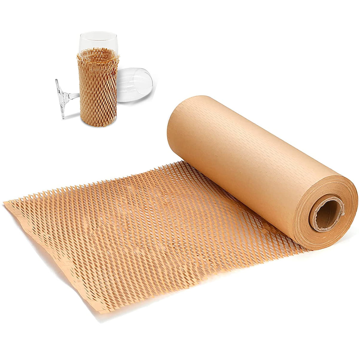 Heavy-duty gift Product Sheets Recycled Paper Wrap Eco Friendly Packaging Cushioning Protective Box Lining Wrap Biodegradable Bubble Wrap