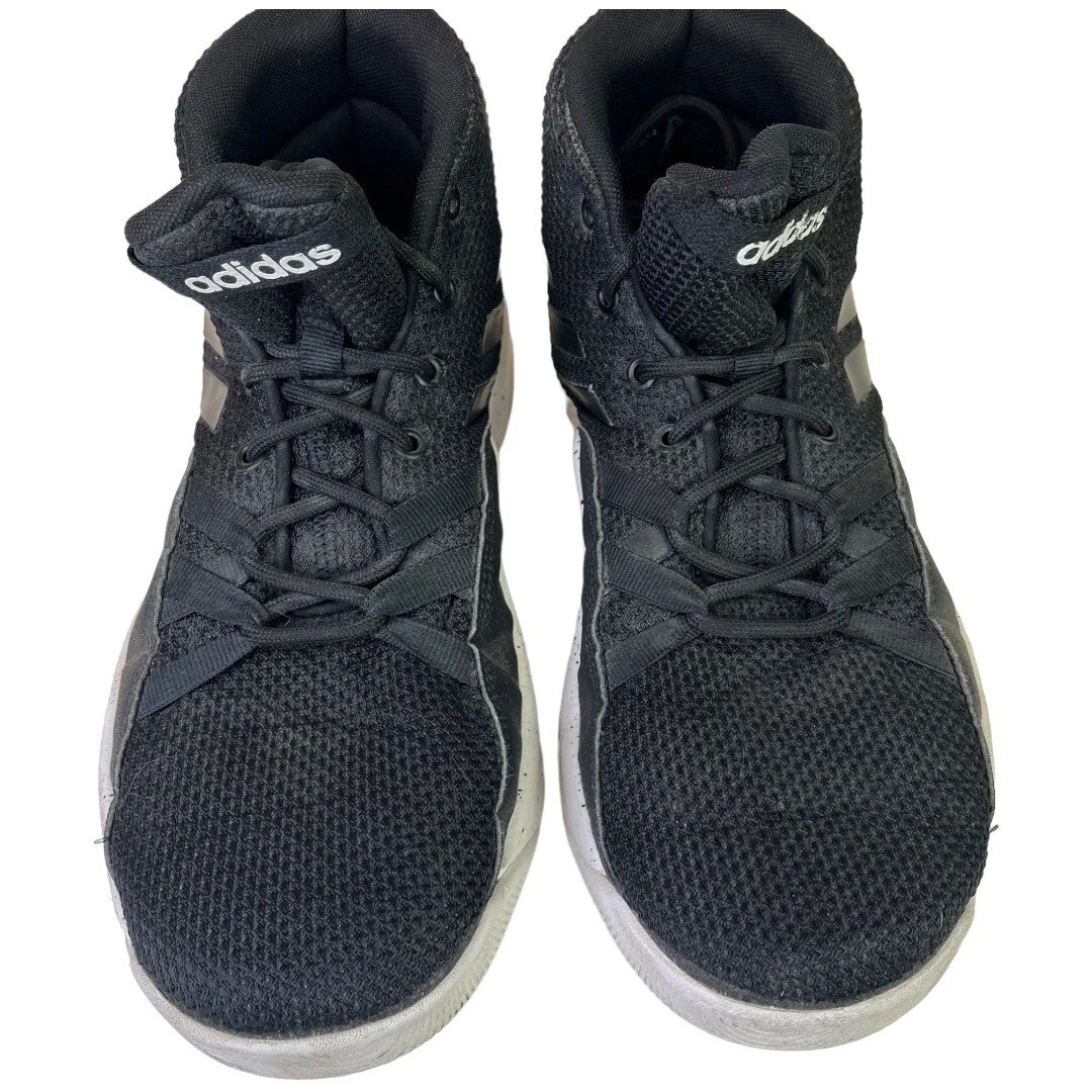 Adi das Mens Cloudfoam Streetfire Basketball Shoes Sz Black