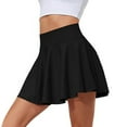 thumbnail image 2 of Women's Seamless Biker Short Skirts Quick-Dry Workout Skirts High Compression Tummy Control for Running Yoga Summer Travel Beach Vacations, 2 of 8