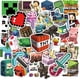 thumbnail image 1 of 100 Pcs Waterproof Minecraft Stickers for Kids and Adults, Game Stickers for Reward, Water Bottles, 1 of 5