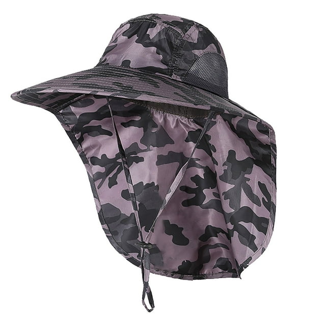 Chapeaux de Protection Solaire d'Été Respirants pour Hommes et Femmes Chapeaux de Pêcheur Chapeaux de Randonnée