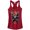 Scarlet, variant on Junior's Marvel Black Panther 2018 Allies  Racerback Tank Top Black X Large