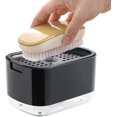 thumbnail image 1 of Dispensador de jabón para platos, Dispensadores de jabón para lavavajillas - Dispensador de jabón para fregadero de cocina Artefacto de limpieza para jabón líquido (Negro) ER, 1 of 5