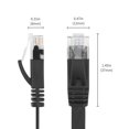 thumbnail image 5 of Rexus Cable De Red Ethernet Plano Retráctil Cat 6 De 6.6 Pies Con Caja De Almacenamiento Cables Lan De Alta Velocidad De 10 Gigabit Cable De Conexión De Internet Con Conector Rj45 Para Conmutador De M, 5 of 5
