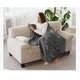 thumbnail image 4 of Manta De Verano Ultra Suave - Ligera Y Transpirable color gris, 4 of 4