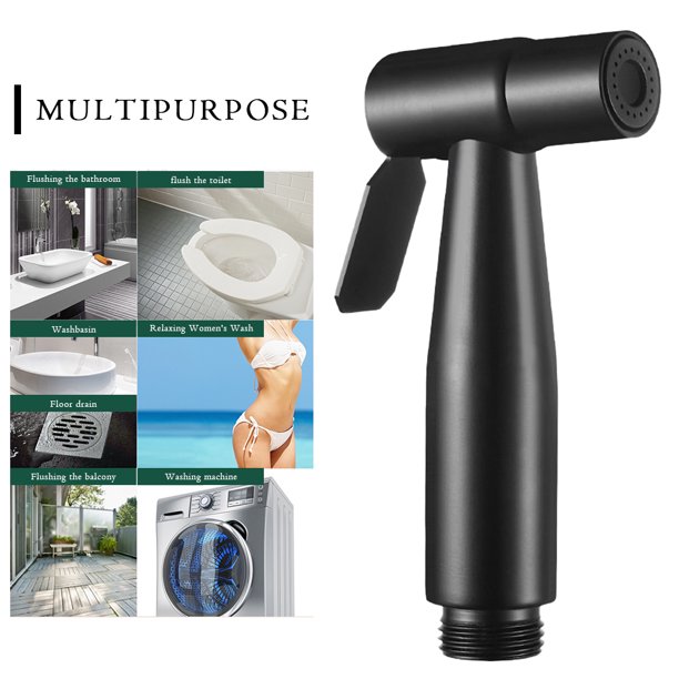 Pistola Pulverizadora Para Inodoro Inodoro portátil Bidet Inodoro Rociador Accesorios Baño universal para el hogar (J)