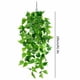 thumbnail image 2 of Pack de 2 plantas artificiales, enredaderas, vegetación, plantas colgantes de ratán, flores colgantes artificiales, enredadera para pared, interior, 2 of 2