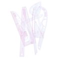 thumbnail image 3 of Weiweiguan 1 Set Multi-function Clothing Sample Cutting Ruler Clothing Proofing Ruler, 3 of 7