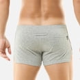 thumbnail image 6 of LiuXxxx Male Casual Pants Solid Color Trend Youth Summer Mens Sweatpants Fitness Running Shorts Grey M, 6 of 7