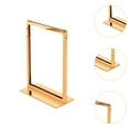 thumbnail image 6 of figatia Poster Board Stand Advertising Sign Holder Store Portable Heavy Duty Exhibition Frame Tabletop Standing Display Display Stand Gold, 6 of 8