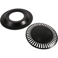 thumbnail image 4 of Nonstick Roasting Pan, BBQ Grill Rack Barbeque Kitchen Barbecue Pan Indoor Outdoor Nonstick Roasting Trays Tool, 4 of 7