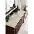 thumbnail image 2 of James Martin Furniture 147-114-5341-3OGLB 60 in. Brookfield Cottage White Single Bathroom Vanity with 3 cm Galala Beige Top & Oval Sink, 2 of 7
