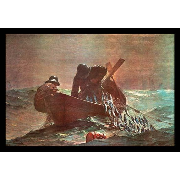 The Herring Net- Fine Art Canvas Print (20" x 30")