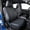Black with Blue Trim, variant on EKR Custom Fit Front Tacoma Car Seat Covers for Select Toyota Tacoma 2024 2025 2026 Double cab SR,SR5,TRD Sport,TRD Off-Road,Limited -Only Front seat Saver,Leather (Black/Gray)