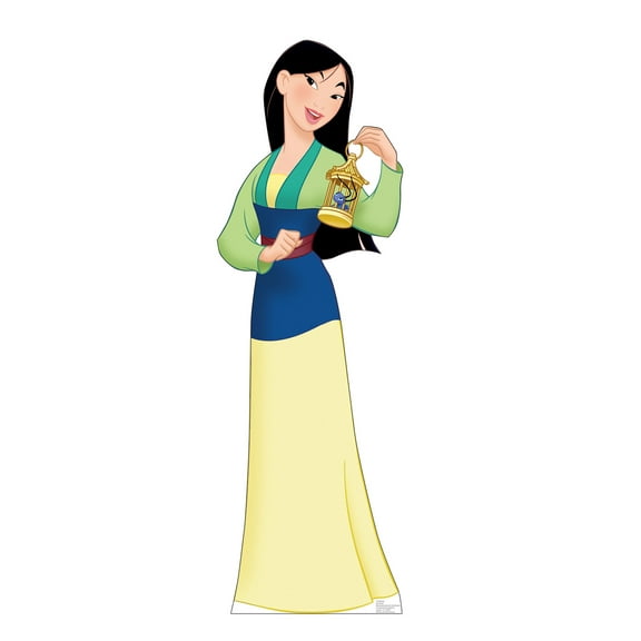 Cardboard People Mulan Cardboard Cutout Standup - Disney