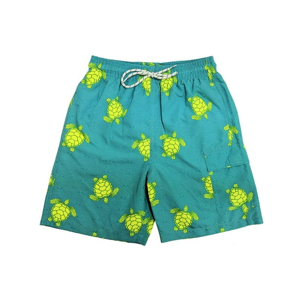 UZZI - Uzzi Boys Boxer Shorts Quick Dry Swim Trunks Fun Print Boxers ...