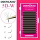 thumbnail image 1 of Pestañas DEERCAND 5D En Forma De W Extendidas Suaves Y Cómodas Personales Rizadas Postizas C/D, 1 of 3